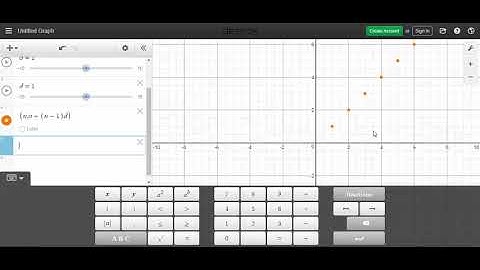 D3    desmos AP and GP sequences