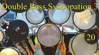 Double Bass Syncopation 3 Pattern 20
