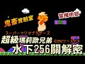 超級瑪莉歐兄弟-水下256關解密【鬼畜實驗室】
