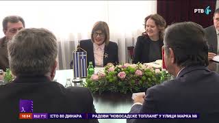 Gojkovićeva sa delegacijom Grčke o jačanju ekonomske i akademske saradnje
