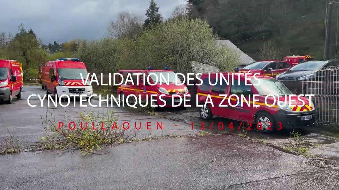 Validation des unités cynotechnique de la zone ouest - 13/04/2023