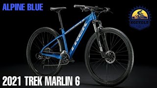 Unboxing 2021 Trek Marlin 6 In Alpine 