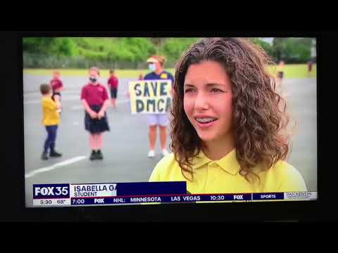 SOS DMCA- News coverage Fox35 Divine Mercy Catholic Academy