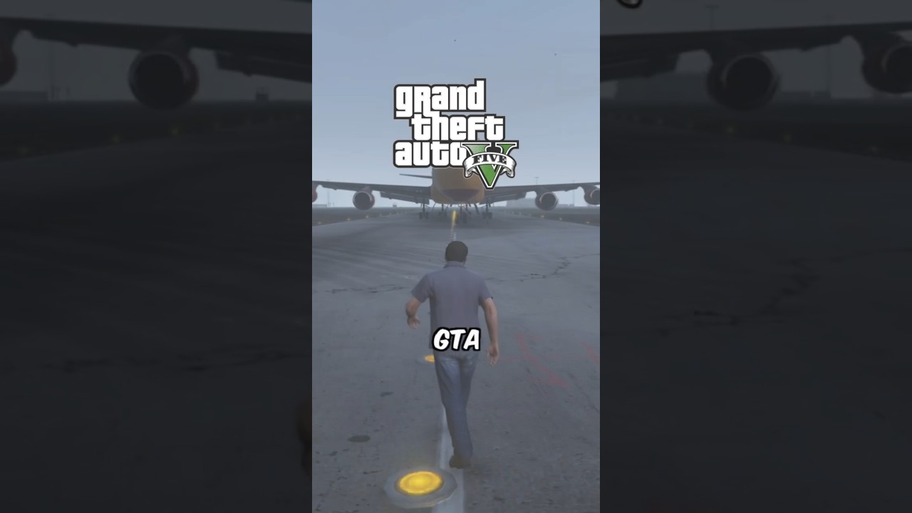 How landing plane hits you change throughout the year in GTA games? 