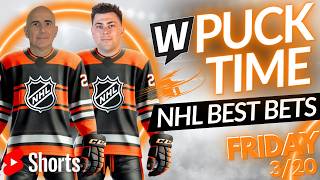NHL Bets Tonight You CAN’T Miss! | Friday Picks, Predictions & Best Bets | PuckTime 3/20 📱