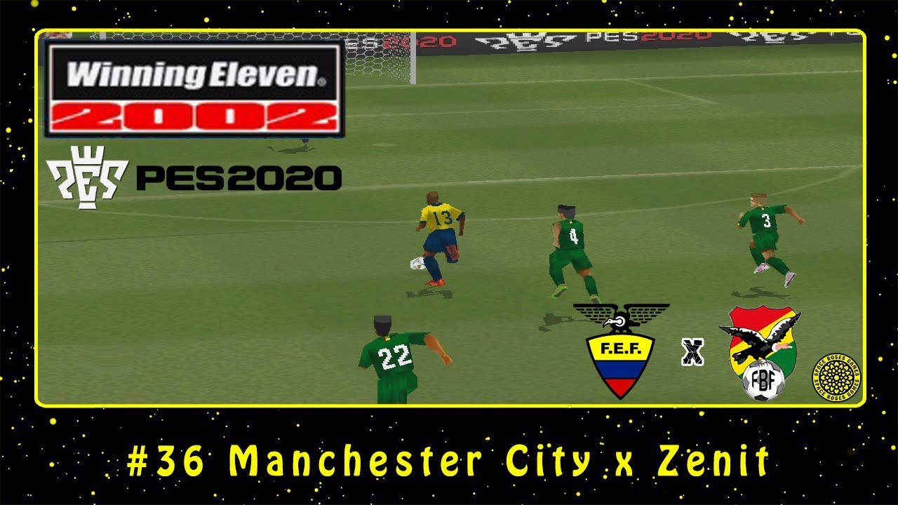 Winning Eleven 2002: PES 2020 (PS1) #37 Equador x Bolívia