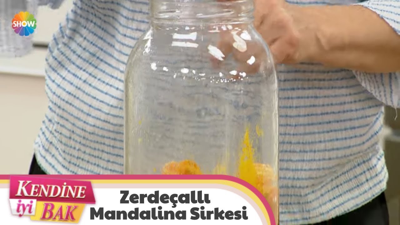 Zerdeçallı Mandalina Sirkesi Tarifi