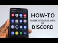 How to Enable Developer Mode on Discord App
