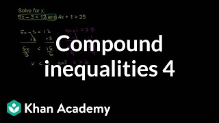 Compound Inequalities 4