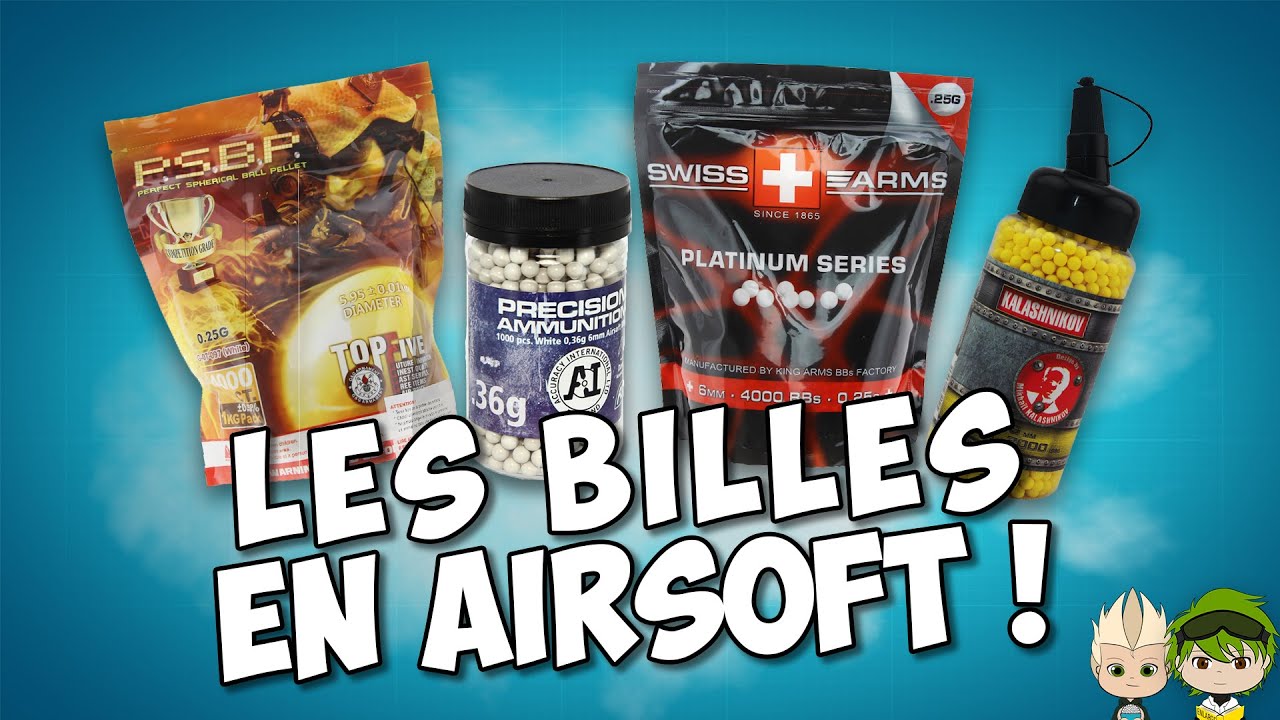 Peut-on ou non réutiliser les billes d'airsoft ?