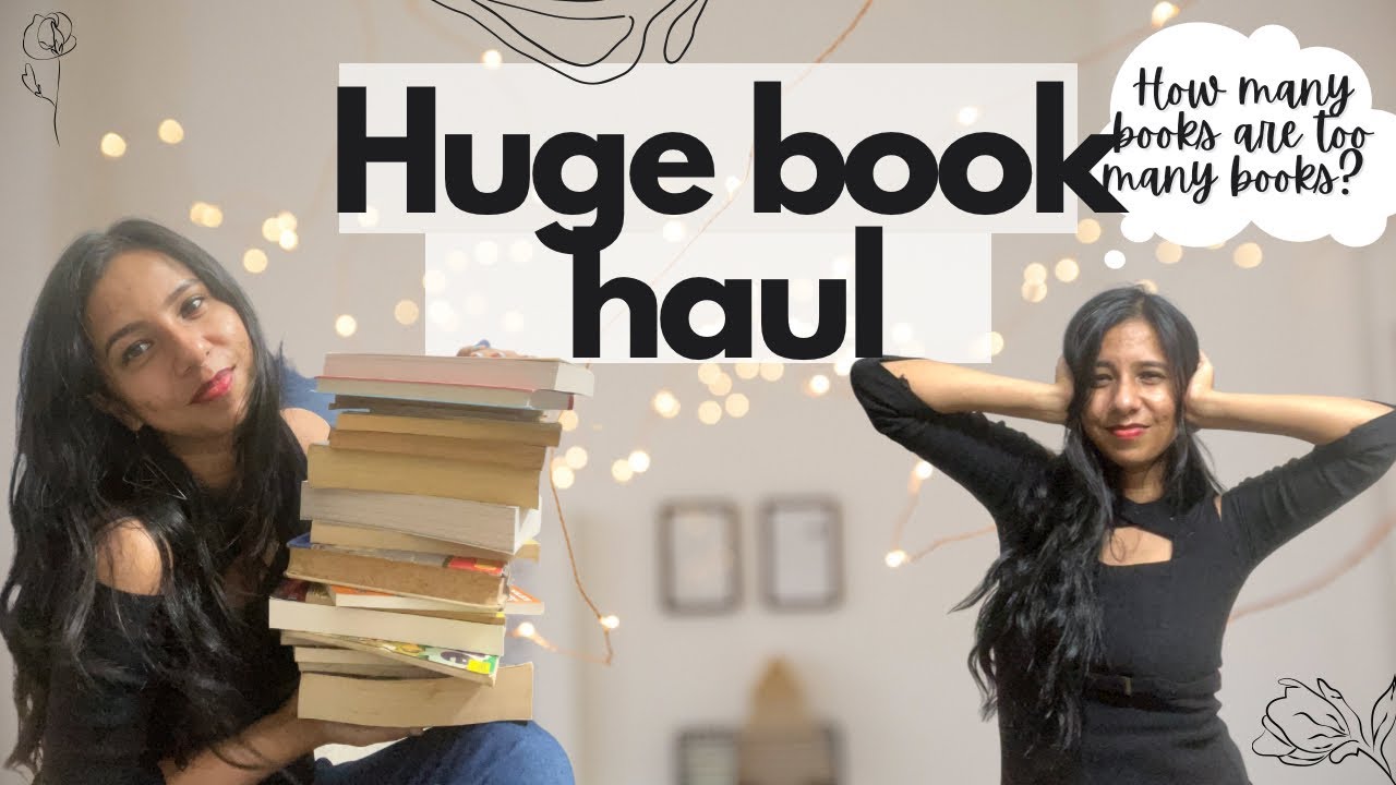Huge book haul blossoms book house haul YouTube