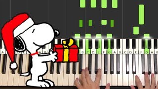 Charlie Brown - Christmas Time Is Here (Piano Tutorial Lesson)