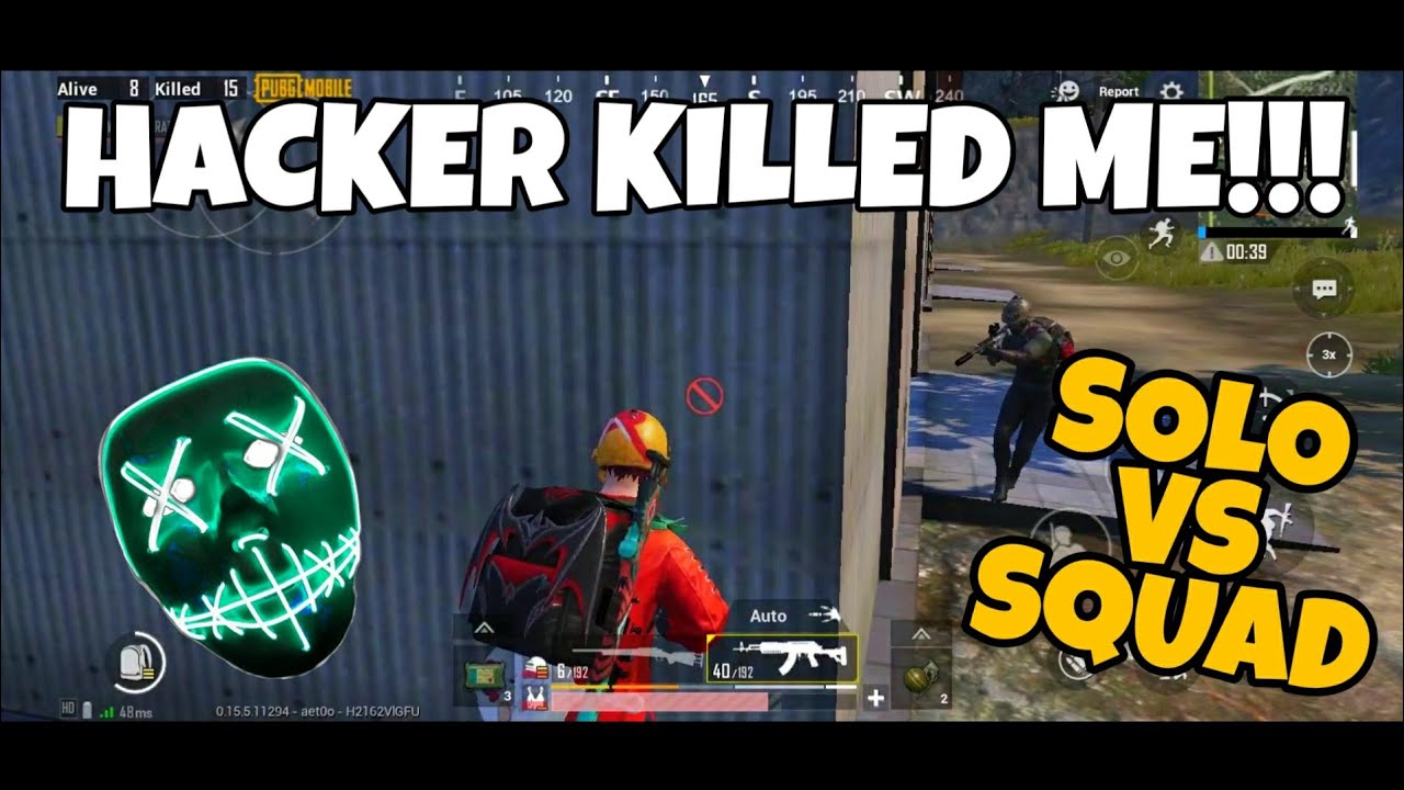 HACKER KILLED ME 17 KILLS SOLO VS SQUAD PUBG MOBILE YouTube