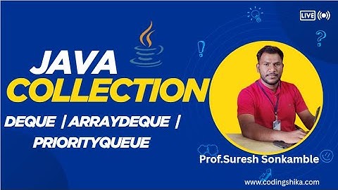 Java Collection Framework | ArrayDeque, Deque & PriorityQueue Explained with Examples