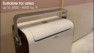 Origin Novita ND838 Dehumidifier | Room Dehumidifier | Portable Dehumidifier | Origin Dehumidifier