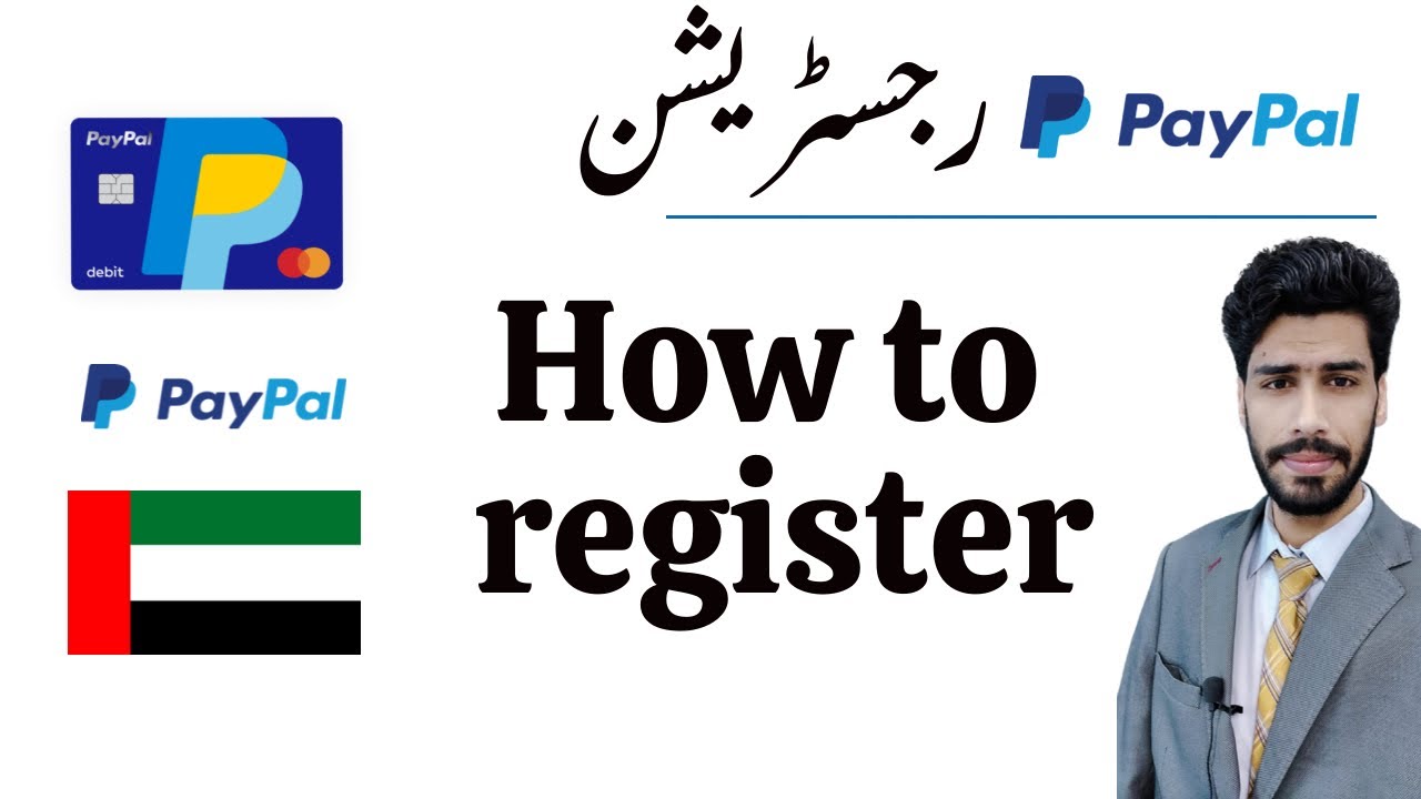Create your Paypal account in Dubai it's Free to sing up Paypal ka