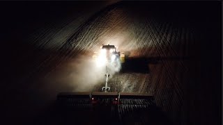 Drilling Wheat Till Midnight