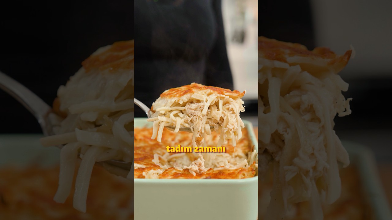 🍜Anneden Gelen Erişteyle Çocukluk Lezzeti 👧🏻 Fırında Tavuklu Erişte 🤤 🍜Anneden Gelen Erişteyle Çocukluk Lezzeti 👧🏻 Fırında Tavuklu Erişte 🤤