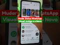 Como mudar o status do WhatsApp #celular #celulares  #dicas #status