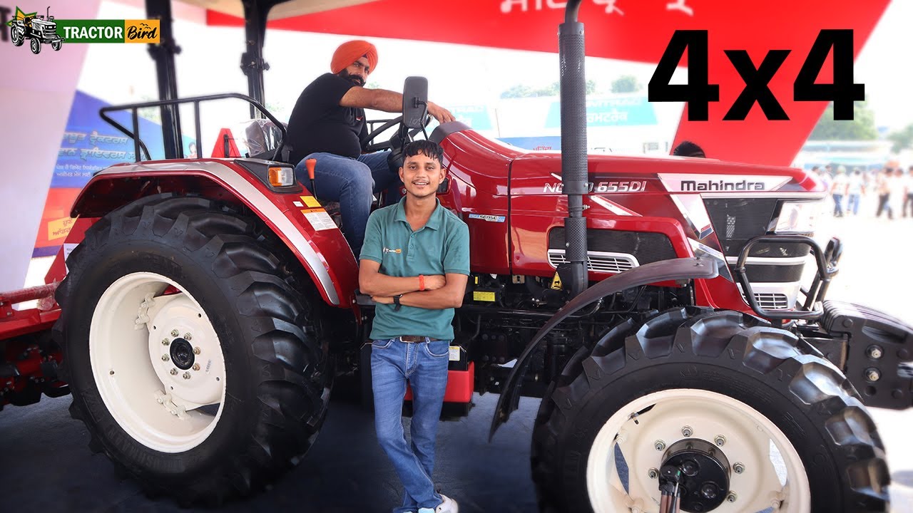 Mahindra NOVO 655 DI 4x4 Tractor - क्यों है ये किसानों की पसंदीदा मशीन? 🌾 PAU Kisan Mela