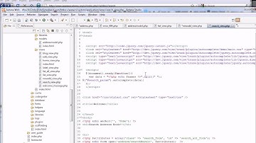 PHP Tutorial 95 Address book project Part 5