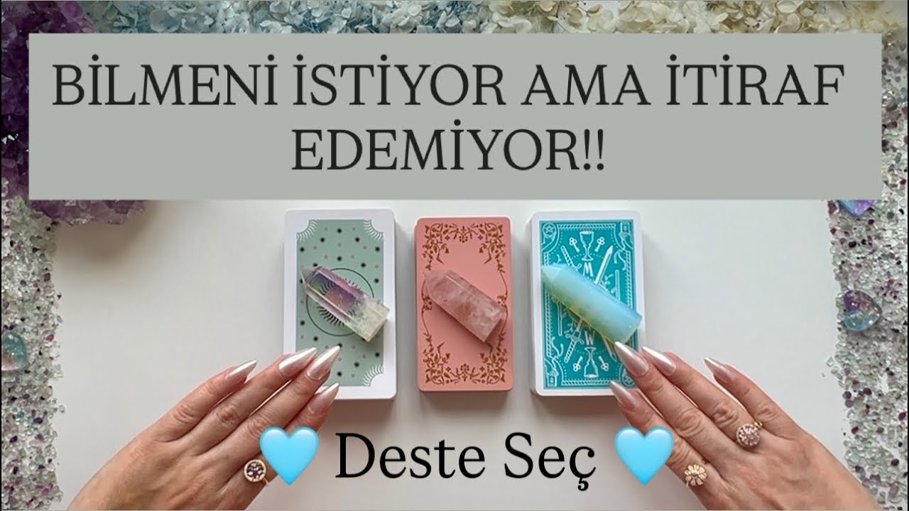 Bilmeni İstiyor Ama İtiraf Edemiyor… | Aklındaki Kişi Ne Gizliyor? Zamansız DESTE SEÇ Tarot 🕊