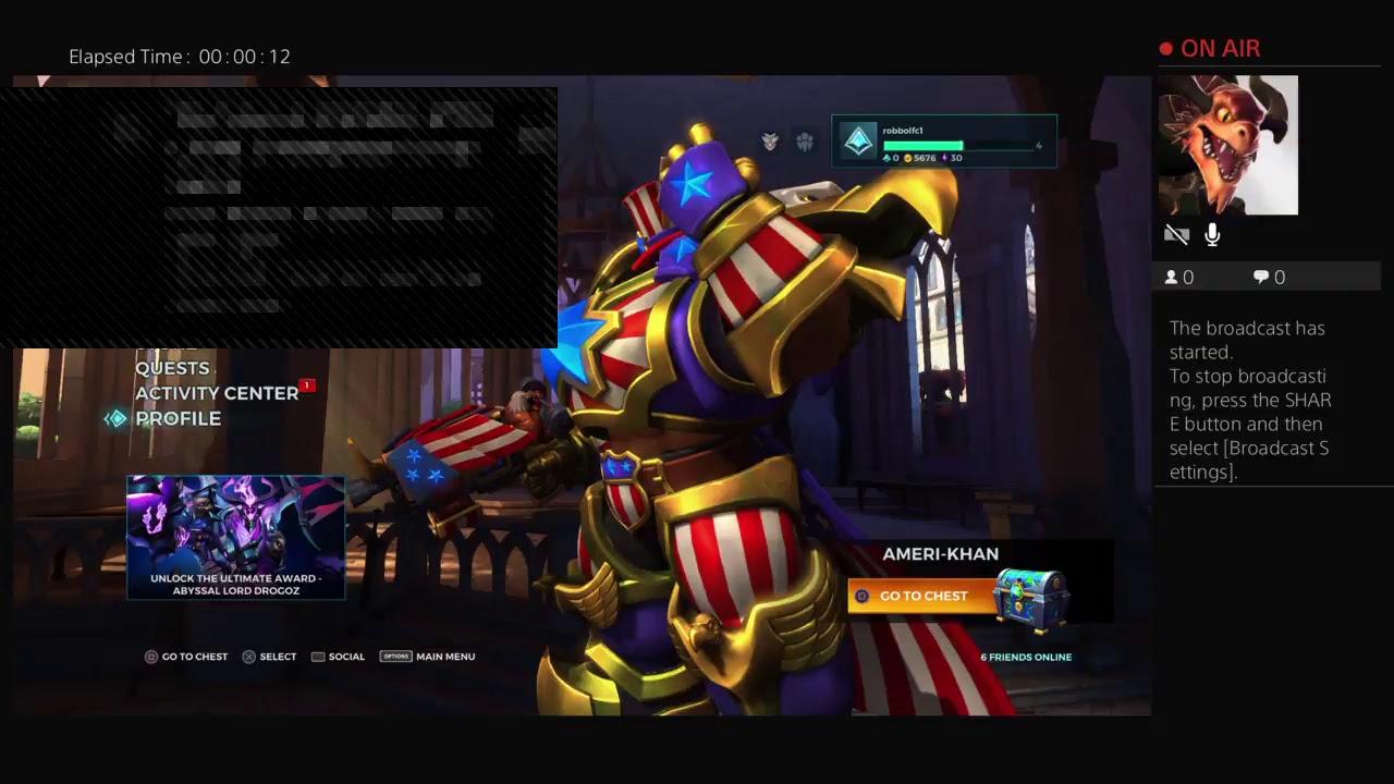 robbolfc1's Live PS4 Broadcast