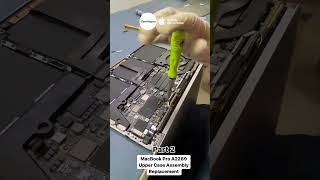 MacBook Pro A2289 Top Case Assembly (TouchBar, Keyboard, Battery) Replacement iCare Repair #macbook