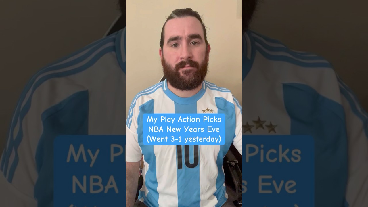 13-2 in the last two days!! The final NBA Play Action Picks of 2025! 