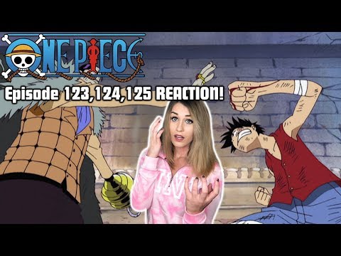 LUFFY vs CROCODILE ROUND 3! One Piece Episode 123,124,125 REACTION!