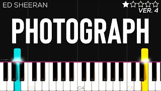 Download Lagu Ed Sheeran - Photograph | EASY Piano Tutorial MP3