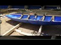 Perahu Sampan drum plastik biru