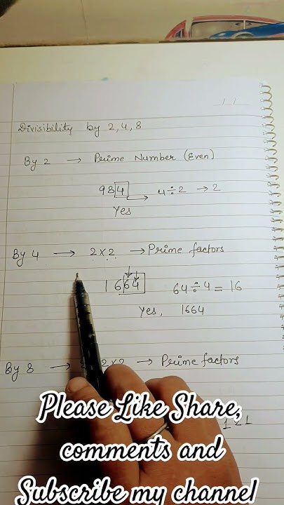 Divisibility Rule Of 2 4 8 Class 6 SSC Aptitude Arithmetic Reasoning divisibility-rule-of-2-4-8-class-6-ssc-aptitude-arithmetic-reasoning