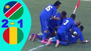 Namibia vs Guinée 2 - 1 - All Goals & Highlights - African Cup of Nations Qualifiers 2021