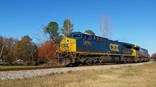 CSX Q401-29 # 678 Heading To Hamlet, NC