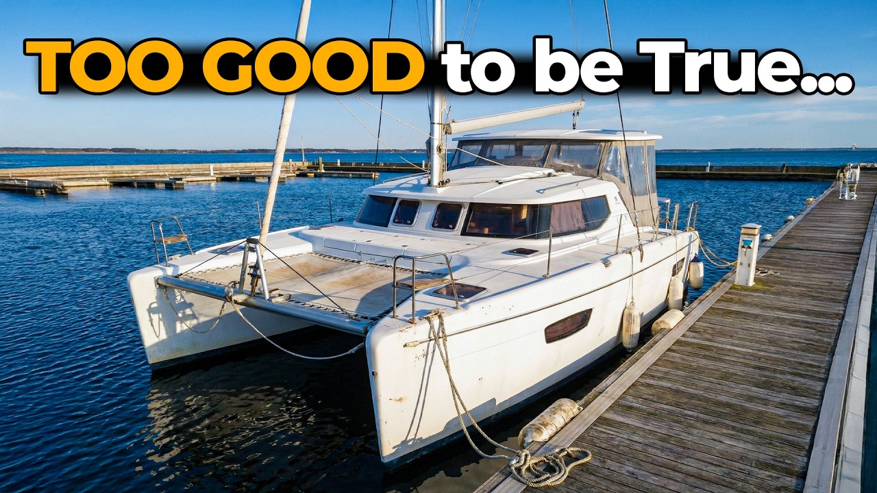 ⁣Why is this Catamaran So CHEAP?