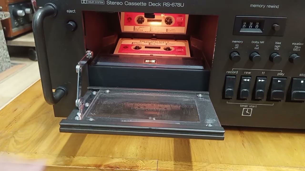 Technics テクニクス RS-678U ステレオカセットデッキ Technics Rs-678U - YouTube