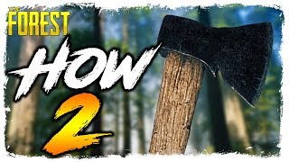 The Forest | HOW TO FIND THE RUSTY AXE | Updated Location screenshot 4