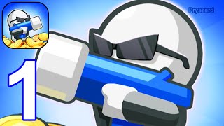 Mr Survivor - Gameplay Walkthrough Part 1 Stickman Mr Bullet Shooter Level 1 - Android Gameplay screenshot 2