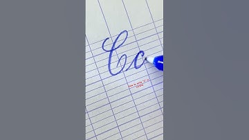 Writing C in cursive | neat and clean #calligraphy #handwriting #creatigraphy #art #viral