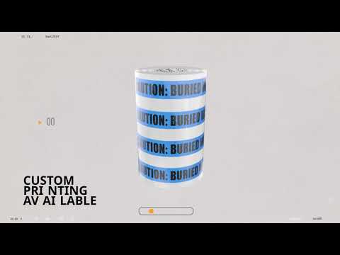 Underground Detectable Tape - video from Trident Solutions