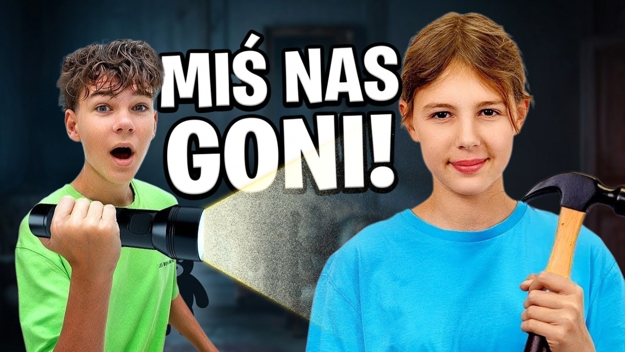 Chowamy się przed STRASZNYM MISIEM! ☠️ Potwory polują na nastolatków!