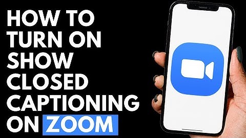 How To Turn On Show Closed Captioning on Zoom in Android Phone | Zoom Tutorial