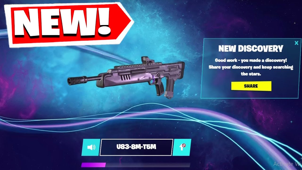New Fortnite Chapter 4 Assault Rifle Weapon & Battle Pass Skin Leaks ...