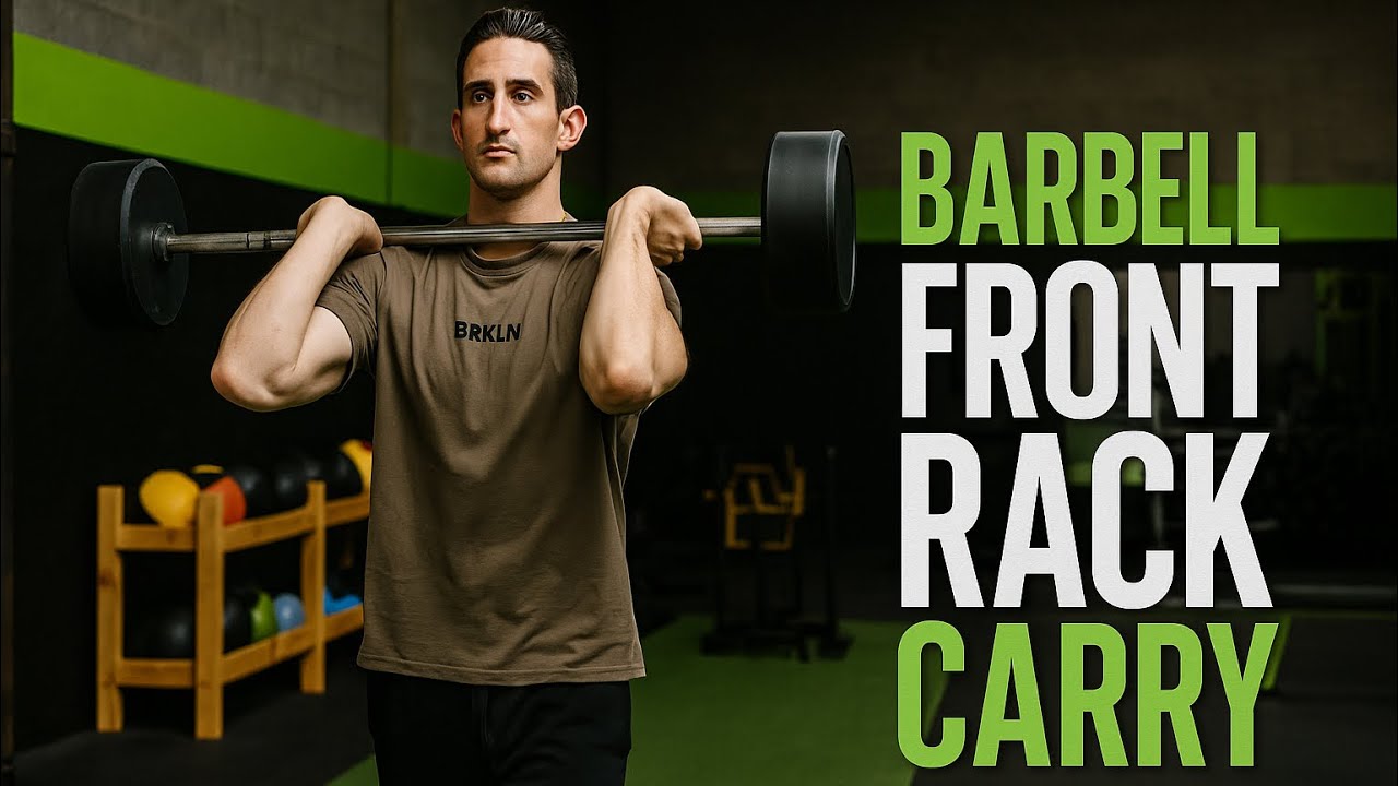 Barbell Front Rack Carry - YouTube
