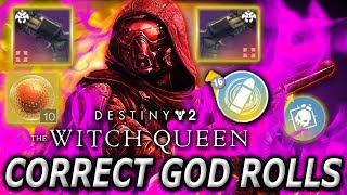 The Correct God Rolls For Austringer Destiny 2 Craftable God Roll Hand Cannon Best In The Game