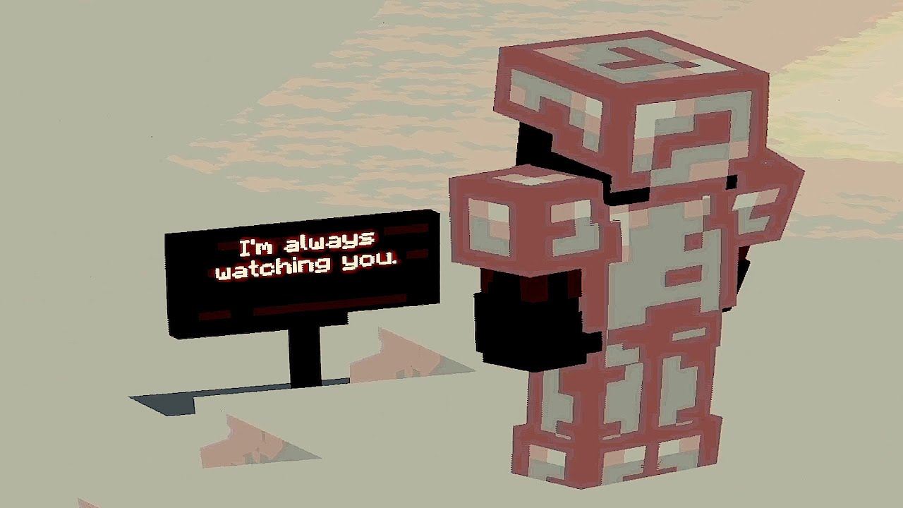 this psychological horror mod is always watching... (and i'm stoned)