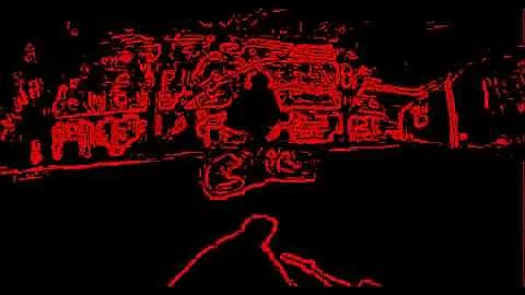 Sobel Edge Detected BMX Video