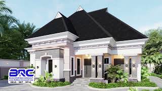 4-bedroom bungalow house design | Get building plan details in description (Eden House)