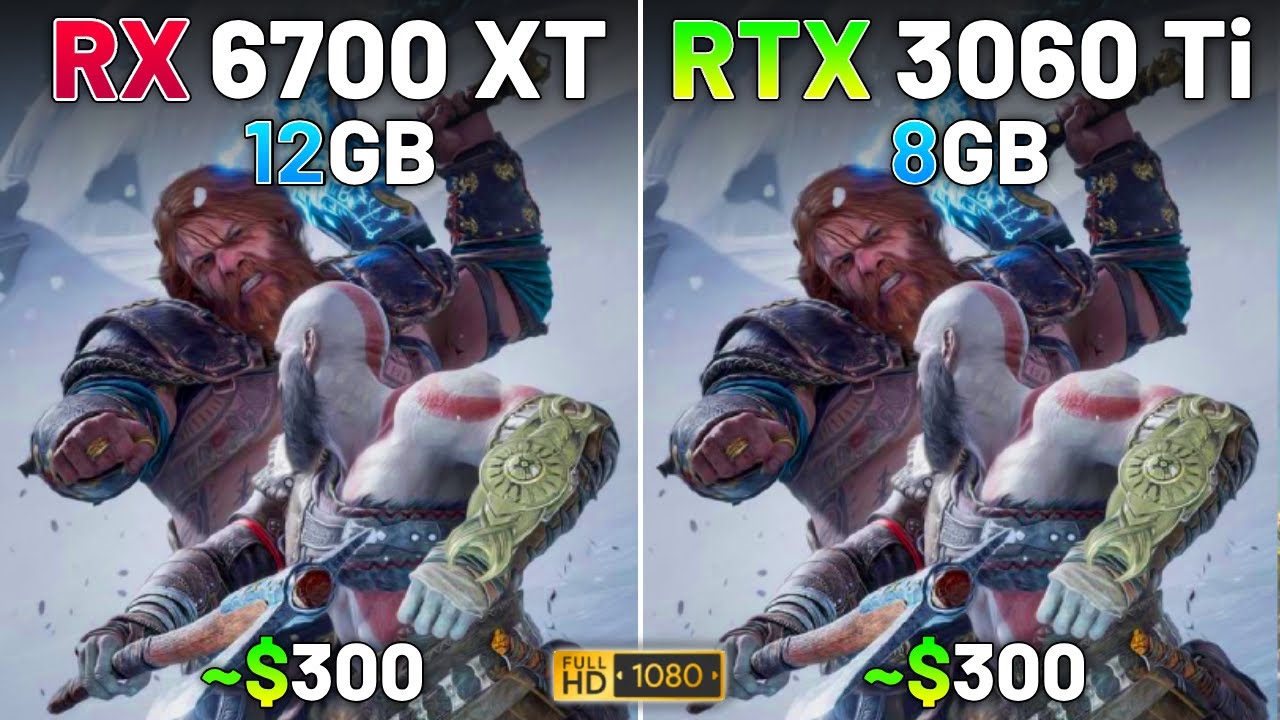 RX 6700 XT vs RTX 3060 Ti | Test in 15 Games | 1080p - YouTube